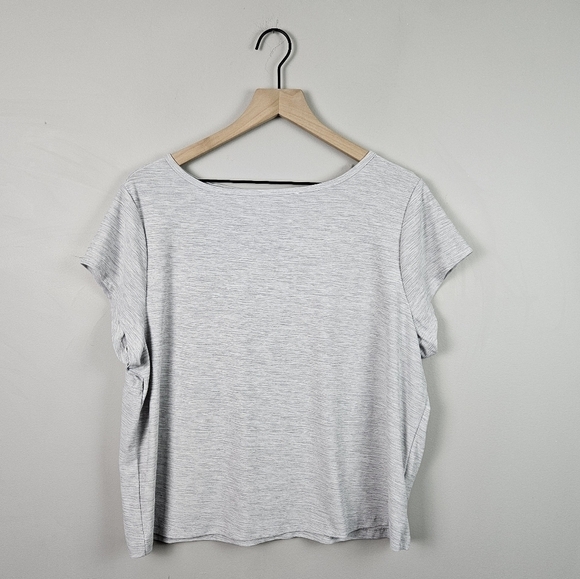 Old Navy Active Gray Breathe On Short Sleeve Tee XL - Picture 1 of 5